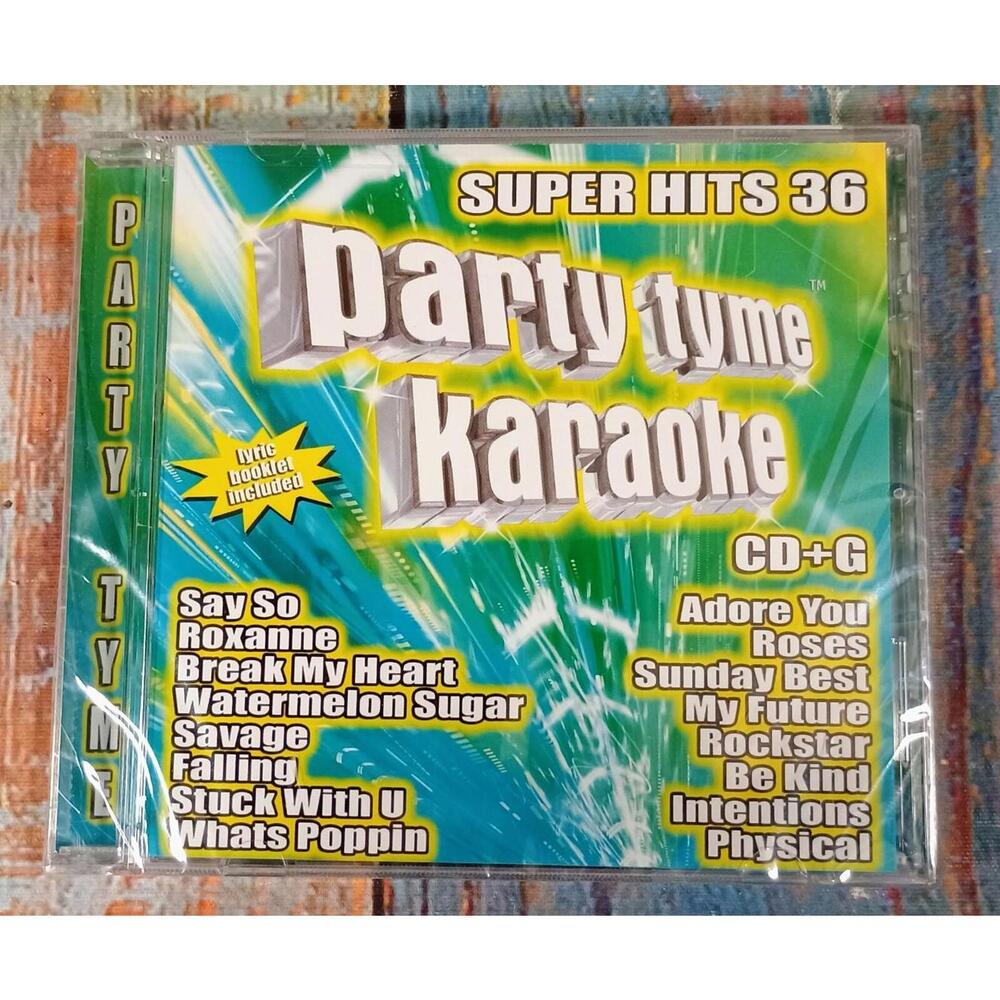 Party Tyme Karaoke‎ Super Hits 36 CD+G Karaoke Disc
